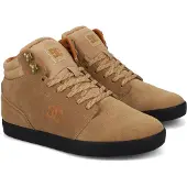 Dc-shoes Outdoorwinterstiefel "Crisis 2 Hi Wnt", Herren, Gr. 11,5(45), schwarz (tan, schwarz), Obermaterial: Leder [Kuh] / Futter: Textil / Außensohle: Gummi., Schuhe Outdoorwinterstiefel