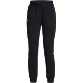 Under Armour Armoursport High Rise Woven Hosen Schwarz L / Regular Frau Schwarz L
