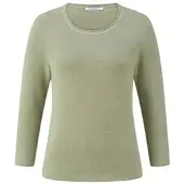 Peter Hahn Rundhals-Pullover grün, 52