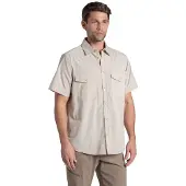 Craghoppers Kiwi II Short Sleeved Shirt oatmeal (70U) 4XL