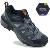 Salomon Wanderschuh "X ULTRA 360 LTR", Herren, Gr. 49, grau (sharkskin, asphalt, caramel cafe), Leder, Textil, Schuhe Wanderschuh, aus Leder