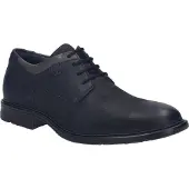 Josef seibel Schnürschuh "Earl 05, schwarz-kombi", Herren, Gr. 42, schwarz (schwarz, kombi), Obermaterial: 100% Rindsleder Leather cow., Schuhe Schnürschuh