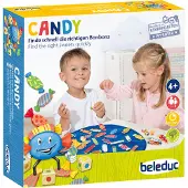 Beleduc - Candy - Lernspiel für Zuhause - Bekannt aus dem Kindergarten