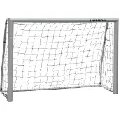 Hudora Fussballtor Expert 120 (stabil, langlebig, wetterbeständig) weiss - 120x80x60cm