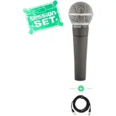 Shure SM-58 LCE Gesangsmikrofon Set inkl. Mikrofonkabel - Vokalmikrofon