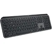 Logitech Master MX Keys S, Kabellos, Bluetooth, Scherenschalter, QWERTY, LED, Graphit