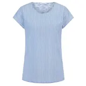 Peter Hahn Ärmellose Bluse blau, 50
