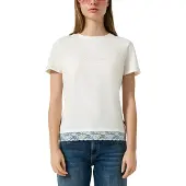 s.Oliver -qs T-shirts Offwhite Größe: XXL | Hemden Outlet | Damen | Weiß