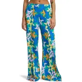 Billabong Outdoorhose "Split Spirit", Damen, Gr. M, bunt (agua flores), Obermaterial: 100% Viskose., Hosen Outdoorhose