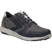 Josef seibel Schnürschuh "Enrico 20, asphalt-multi", Herren, Gr. 46, grau (asphalt, multi), Obermaterial: 100% Rindsleder Leather cow., Schuhe Schnürschuh