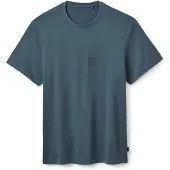 Rab - Crimp Repeat Tee - Funktionsshirt Gr L blau