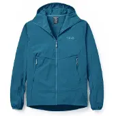 Rab - Quantra Pro Hoody - Fleecejacke Gr L blau