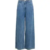 Object Wide Leg Jeans Blau 38