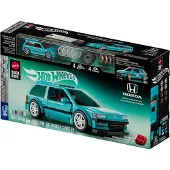 Hot Wheels Brick Shop Hot Wheels Custom ’90 Honda Civic EF Bauspielzeugset (248 Teile), für Sammler, Bausatz, 10 Jahr(e), Kunststoff, Metall, 248 Stück(e), 538,9 g