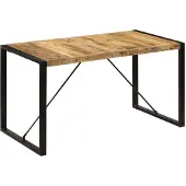 Syfax Esstisch 140x70x75 cm Massivholz Mango