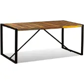Syfax Esstisch Altholz Massiv 180 cm