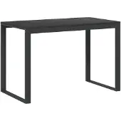 Syfax Computertisch Schwarz 110x60x73 cm Holzwerkstoff