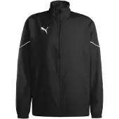 Puma Herren Trainingsjacken teamRISE Sideline Jacket 657326-03 XL - Black-White - XL
