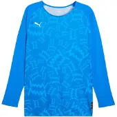 Puma Teamjaws Graphic Ls Shooting Hemd Blau F07 || Größe 2XL