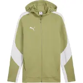 Puma Herren Sweatjacke EVOSTRIPE Hooded Jacket 659947-40 XXXL - Calming Green-Silver-White - XXXL