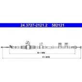 Ate Seilzug, Feststellbremse 24372721212 für MITSUBISHI