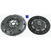 SACHS Kupplungssatz Kupplung für VW GOLF VI (5K1) 3000 951 830