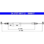 Ate Seilzug, Feststellbremse 24372708172 für PEUGEOT