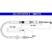 Ate Seilzug, Feststellbremse 24.3727-0178.2