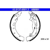 Ate Bremsbackensatz 03013705012 für MAZDA