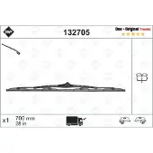 SWF Wischblatt Truck 132705, 700mm, Vorne, 1 Stück