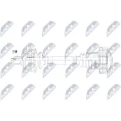 NTY NPW-AU-085 Antriebswelle Hinten Links Hinten Rechts für AUDI A8 (4E2, 4E8)