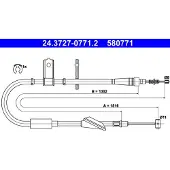 Ate Seilzug, Feststellbremse 24372707712 für VAUXHALL SUZUKI