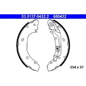 Ate Bremsbackensatz 03013704322 für PIAGGIO FIAT PEUGEOT
