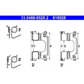 Ate Zubehörsatz, Scheibenbremsbelag 13046005282 für NISSAN RENAULT