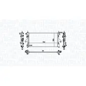 MAGNETI MARELLI Motorkühler 350213126900