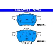 Ate Bremsbelagsatz, Scheibenbremse 13046070762 für FORD VAG