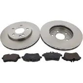 MAPCO Bremsensatz, Scheibenbremse 47812 Vorderachse belüftet 288mm 25mm für MERCEDES-BENZ