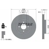 Textar Bremsscheibe 92239303 280mm 22mm für KIA