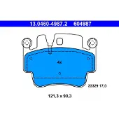Ate Bremsbelagsatz, Scheibenbremse 13046049872 für PORSCHE