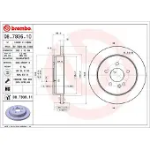 Brembo Bremsscheibe 08793611 285mm 15mm für MERCEDES-BENZ