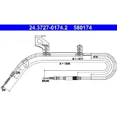 Ate Seilzug, Feststellbremse 24372701742 für VAG