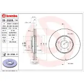 Brembo Bremsscheibe 09958911