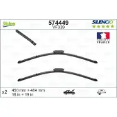 Valeo Wischblatt Silencio Xtrm VF339, 480/450mm, Vorne, 2 Stück