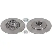 A.B.S. Bremsscheibe 17447c voll 238mm 8mm für RENAULT