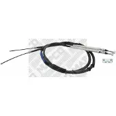 MAPCO Seilzug, Feststellbremse 5833 hinten für VAUXHALL