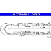 Ate Seilzug, Feststellbremse 24.3727-0624.2 für FORD