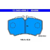 Ate Bremsbelagsatz, Scheibenbremse 13046049962 für IVECO