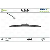 Valeo Wischblatt 350 mm Hybridwischblatt mit Spoiler für u.a. HYUNDAI SANTA