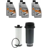VAICO Ölwechselkit für Automatikgetriebe Satz für Doppelkupplungs 6 Gang 6 Gang 6L für FORD FOCUS III Turnier DCT470 DW6 MPS6 POWERSHIFT DCT450