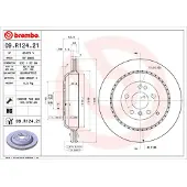 Brembo Bremsscheibe 09r12421 330mm 22mm für MERCEDES-BENZ
